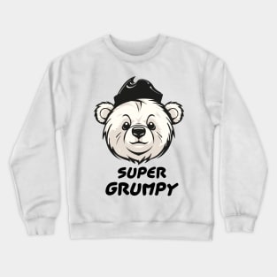 Bear Super Grumpy Crewneck Sweatshirt